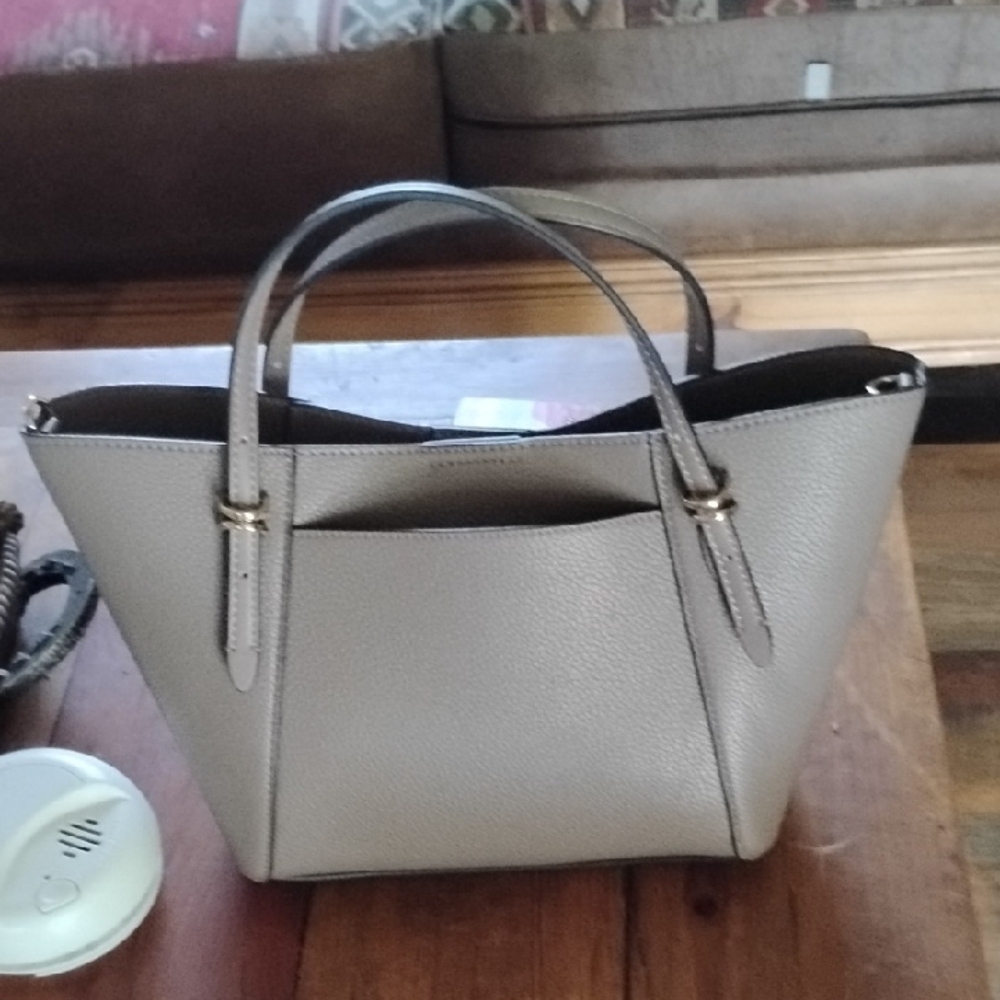 Calvin Klein Collection Taupe Tote Bag